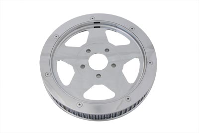 Rear Drive Pulley 65 Tooth Chrome