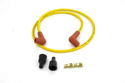Yellow Suppression Core 7mm Spark Plug Wire Kit