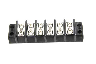 Wiring Terminal Block with 12 Posts