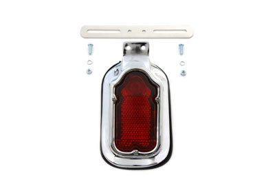 Chrome Tail Lamp Assembly Tombstone Style