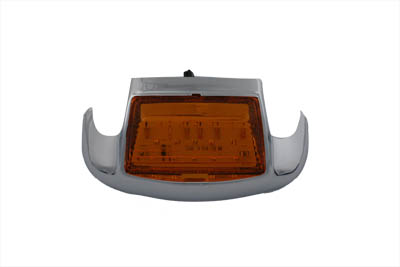 Amber LED Front Fender Lamp Tip with Light