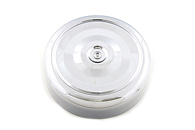 Chrome Round Bobbed Style 7" Air Cleaner Cover