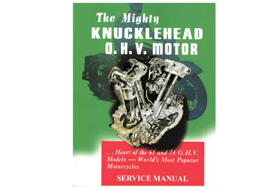 Factory Service Manual for 1940-1947 Knucklehead