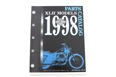 Factory Spare Parts Book for 1998 XL