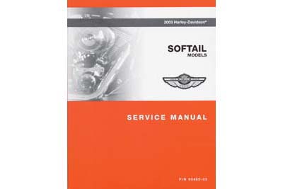 Factory Service Manual for 2003 FXST-FLST