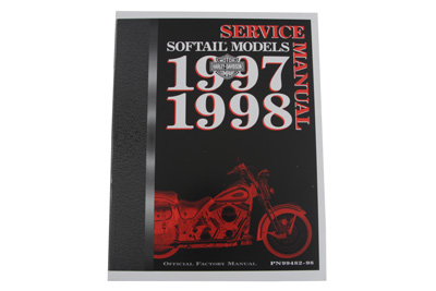 Factory Service Manual for 1997-1998 FXST-FLST