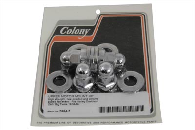 Top Motor Mount Acorn Bolts and Washers