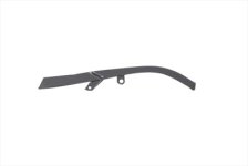 Chrome Rear Belt Guard Upper (image for) Chrome Rear Belt Guard Upper