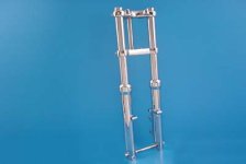 39mm Fork Assembly with Polished Sliders Single Disc (image for) 39mm Fork Assembly with Polished Sliders Single Disc