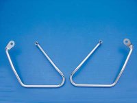 Chrome Saddlebag Support Set (image for) Chrome Saddlebag Support Set