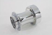 Chrome Wheel Hub 25mm Bearings (image for) Chrome Wheel Hub 25mm Bearings