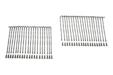 Chrome 21" Spoke Set Twirled Type (image for) Chrome 21" Spoke Set Twirled Type