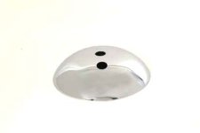 Chrome Front Hubcap 8" Dresser (image for) Chrome Front Hubcap 8" Dresser