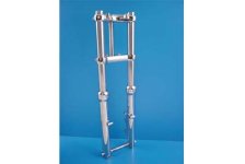 39mm Fork Assembly with Chrome Sliders Single Disc (image for) 39mm Fork Assembly with Chrome Sliders Single Disc