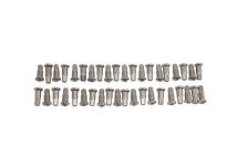 Spoke 40 Piece Stainless Steel Nipple Set (image for) Spoke 40 Piece Stainless Steel Nipple Set