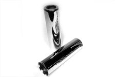 Chrome 9-1/2" Shock Spring Cover Set (image for) Chrome 9-1/2" Shock Spring Cover Set