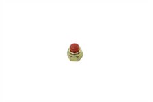 Red Cap Nut 1/4"-28 (image for) Red Cap Nut 1/4"-28