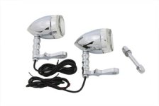 Bullet Turn Signal Set with Headlamp Mount (image for) Bullet Turn Signal Set with Headlamp Mount