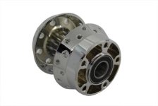 Chrome Front Wheel Hub 1" Bearings (image for) Chrome Front Wheel Hub 1" Bearings