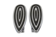 Driver Footboard Set with Tear Drop Design (image for) Driver Footboard Set with Tear Drop Design