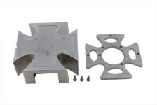 Maltese Air Cleaner Cover Chrome (image for) Maltese Air Cleaner Cover Chrome