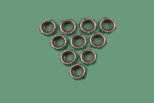 Zinc Nyloc Shock Stud Nut (image for) Zinc Nyloc Shock Stud Nut