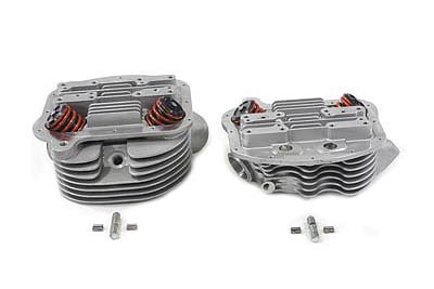 Panhead Cylinder Heads with Valves - Click Image to Close