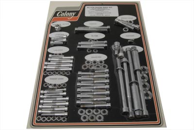 Polished Engine Dress Up Bolt Kit - Click Image to Close