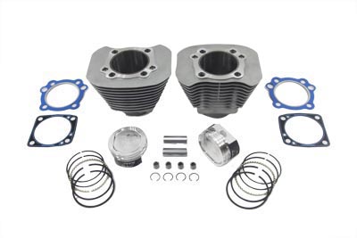 1200cc Cylinder and Piston Conversion Kit Silver - Click Image to Close