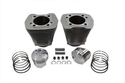 Evolution Cylinder and Piston Kit Silver - Click Image to Close
