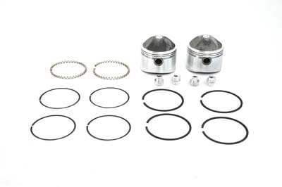 3-3/16" Forged Piston Set .020 Oversize - Click Image to Close