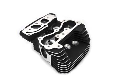 OE Black Finish Rear Cylinder Head - Click Image to Close
