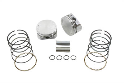 95" Twin Cam Piston Set .020 - Click Image to Close