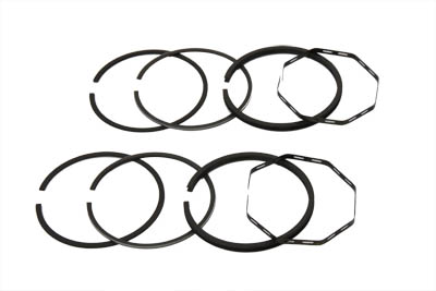 80" Shovelhead Piston Ring Set Standard - Click Image to Close