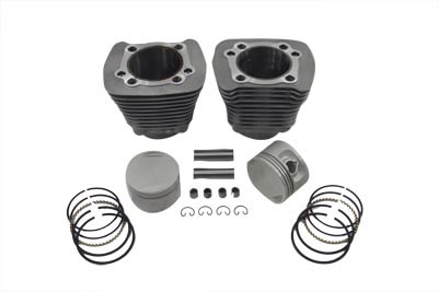 Replica 1200cc Cylinder and Piston Kit Silver - Click Image to Close