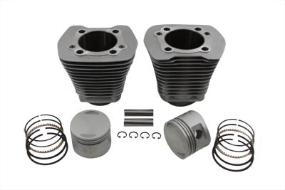 Evolution Cylinder and Piston Kit Silver - Click Image to Close