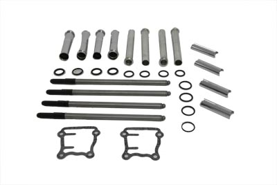 Adjustable Pushrod and Cover Kit - Click Image to Close