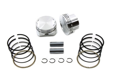 Forged Standard 9:1 Compression Piston Kit - Click Image to Close