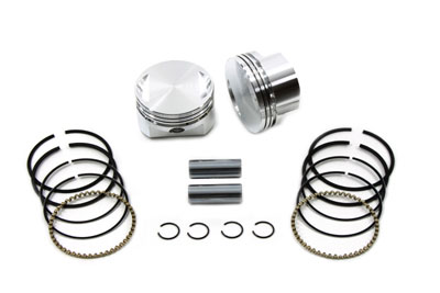 Forged .020 9:1 Compression Piston Kit - Click Image to Close