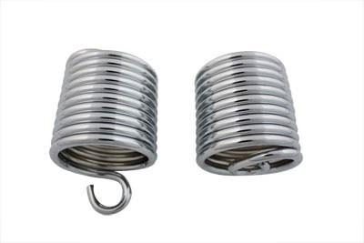 Auxiliary Seat Chrome Spring Set - Click Image to Close