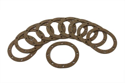 V-Twin Derby Cover Gaskets, Cork - Click Image to Close