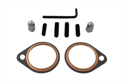 Exhaust Stud, Nut and Gasket Kit - Click Image to Close