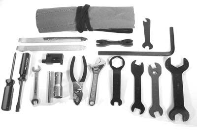 Rider Early Tool Kit for 1936-1957