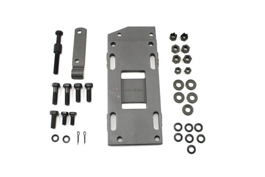 Transmission Mounting Plate Kit Parkerized - Click Image to Close