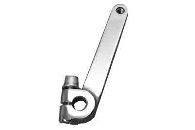 Inner Shifter Lever Chrome Steel - Click Image to Close