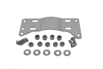 Chrome Transmission Mounting Plate Kit - Click Image to Close