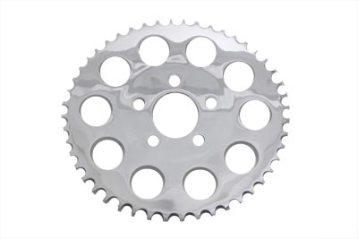 Rear 48 Tooth Chrome Sprocket - Click Image to Close