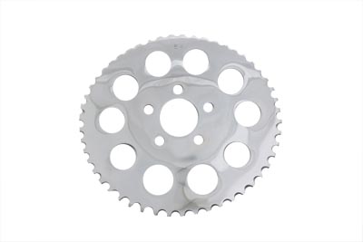 Rear 51 Tooth Chrome Sprocket - Click Image to Close