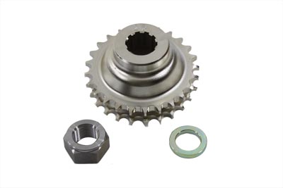 25 Tooth Engine Sprocket with Spline - Click Image to Close