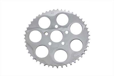 Rear Sprocket Flat Chrome 48 Tooth - Click Image to Close
